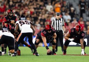 Depleted San Diego State offensive line toughing it out during character-building season – San Diego Union-Tribune