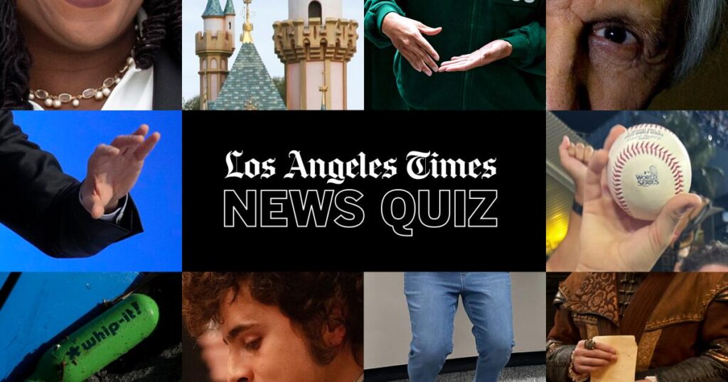 Looking for the L.A. Times crossword puzzle? Try our News Quiz first