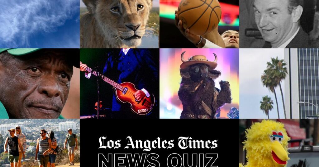 Looking for the L.A. Times crossword puzzle? Try our News Quiz first