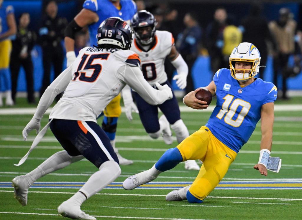 Justin Herbert rallies Chargers past Broncos with 2 fourth-quarter TD passes – San Diego Union-Tribune