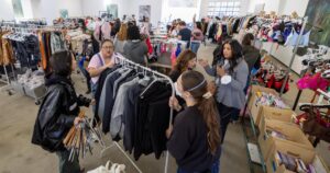 L.A.'s 'free shops' where fire victims can pick up new clothes