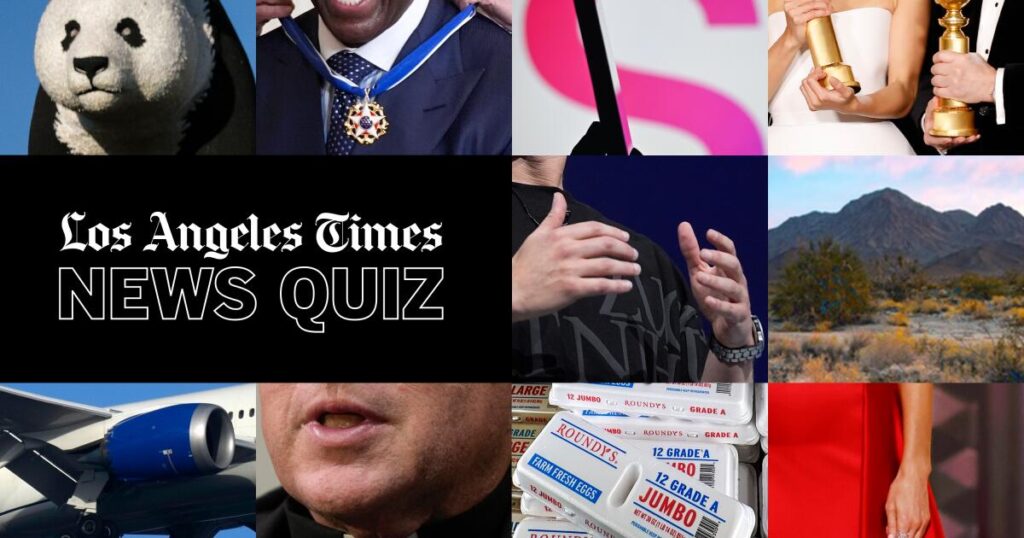 Looking for the L.A. Times crossword puzzle? Play our News Quiz first