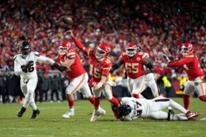 Patrick Mahomes’ playoff brilliance marred by pair of stunts – San Diego Union-Tribune