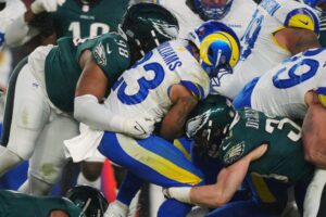 Rams’ comeback nearly upends Eagles, who now have inside track for Super Bowl berth – San Diego Union-Tribune