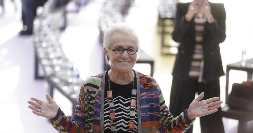 Rosita Missoni, designer behind iconic zigzag knitwear, dies