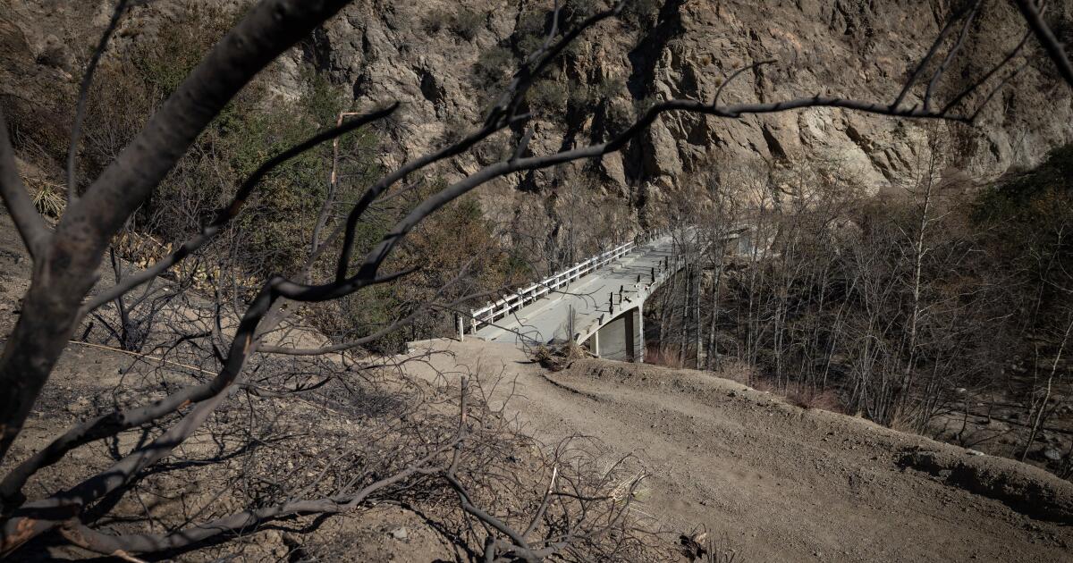 These Angeles National Forest trails are closed after the Eaton fire