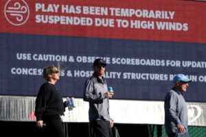 Wind-whipped Torrey Pines leads to delay, consternation at Farmers Insurance Open – San Diego Union-Tribune